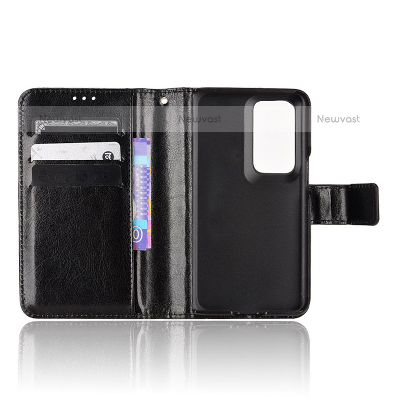 Leather Case Stands Flip Cover Holder BY5 for Oppo Find N 5G