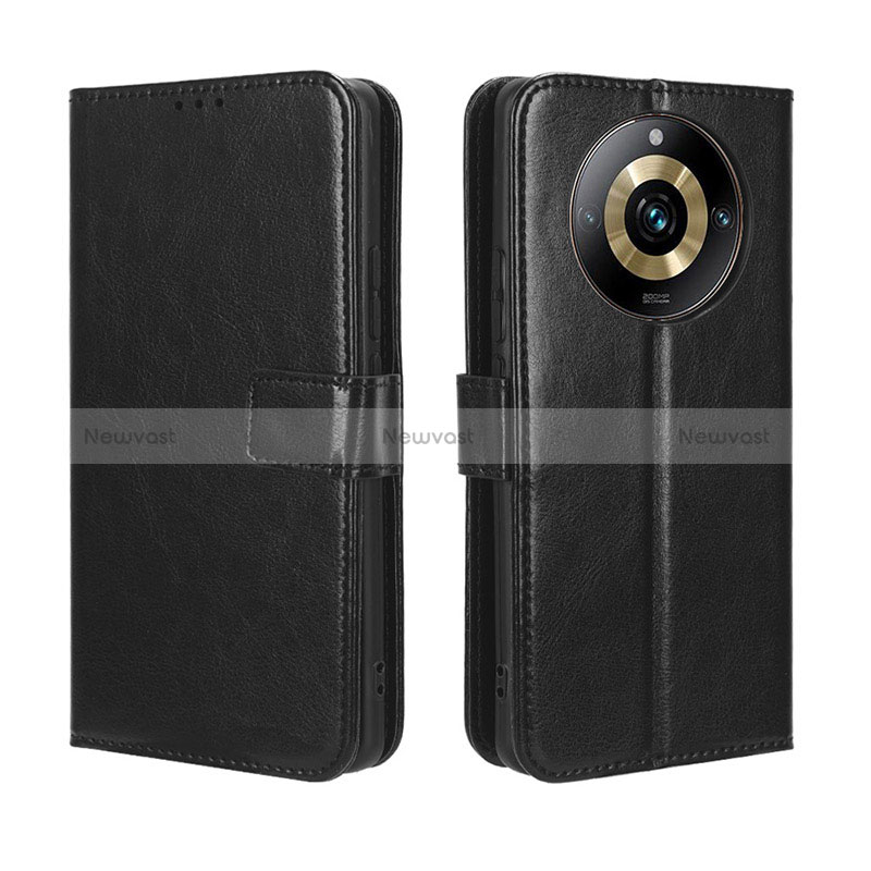 Leather Case Stands Flip Cover Holder BY5 for Realme 11 Pro 5G