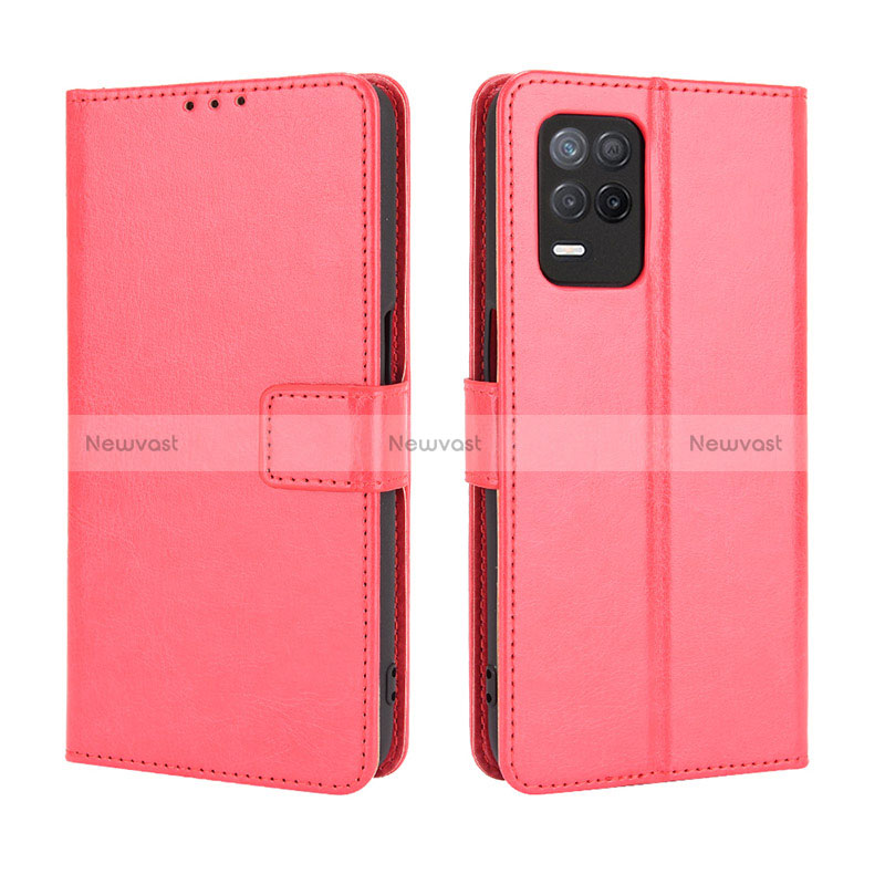 Leather Case Stands Flip Cover Holder BY5 for Realme 8s 5G