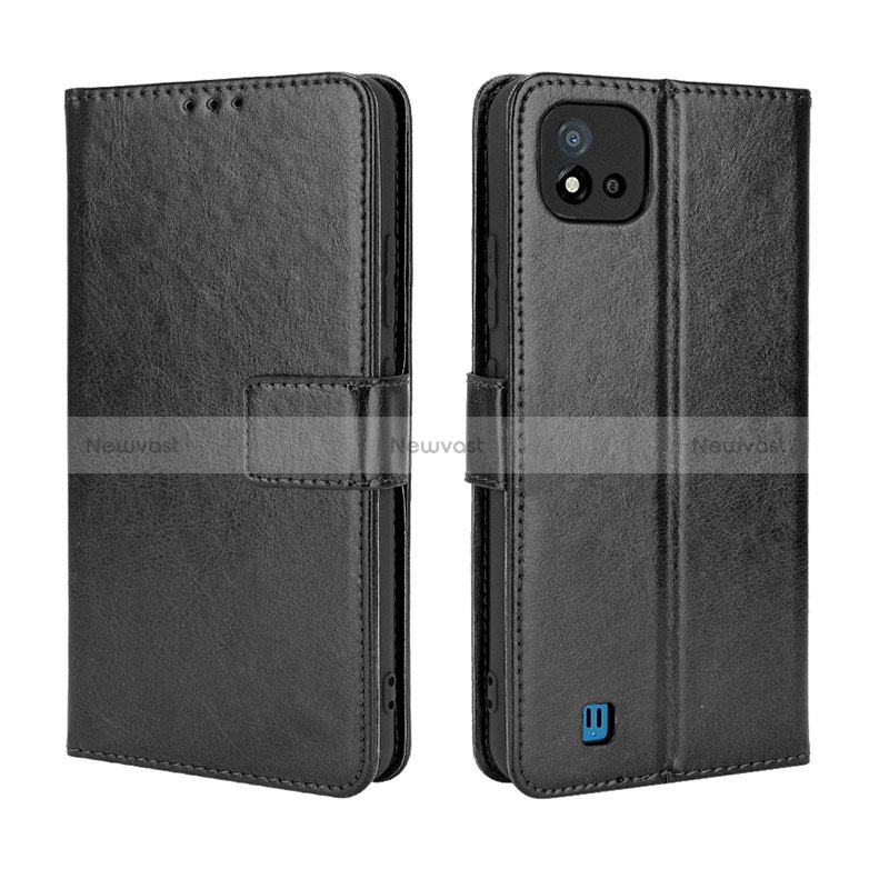 Leather Case Stands Flip Cover Holder BY5 for Realme C20A