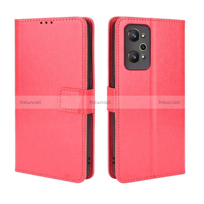 Leather Case Stands Flip Cover Holder BY5 for Realme GT Neo 3T 5G