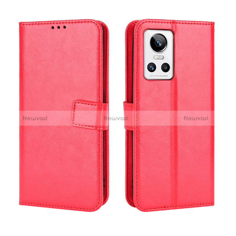 Leather Case Stands Flip Cover Holder BY5 for Realme GT Neo3 5G