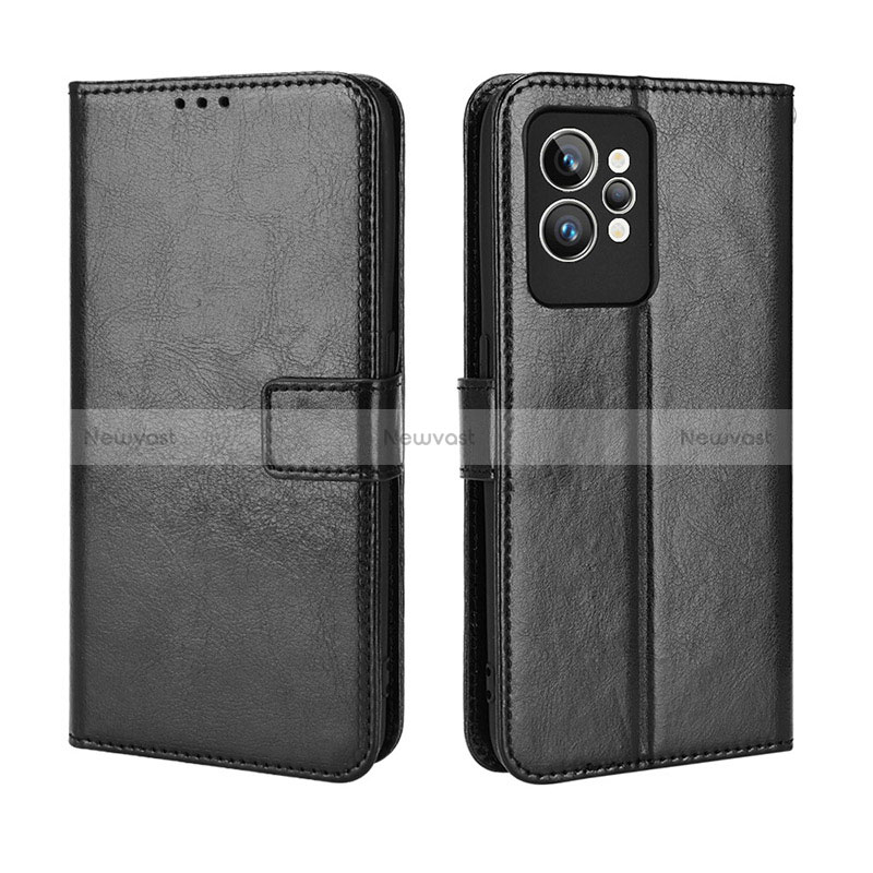 Leather Case Stands Flip Cover Holder BY5 for Realme GT2 Pro 5G