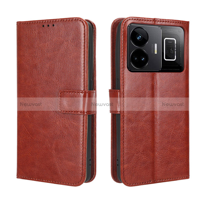 Leather Case Stands Flip Cover Holder BY5 for Realme GT3 5G