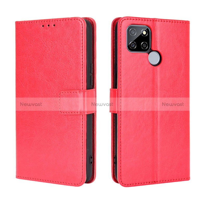 Leather Case Stands Flip Cover Holder BY5 for Realme V3 5G