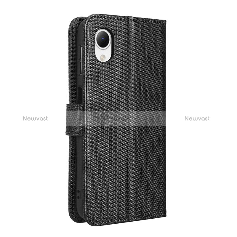 Leather Case Stands Flip Cover Holder BY5 for Samsung Galaxy A23e 5G