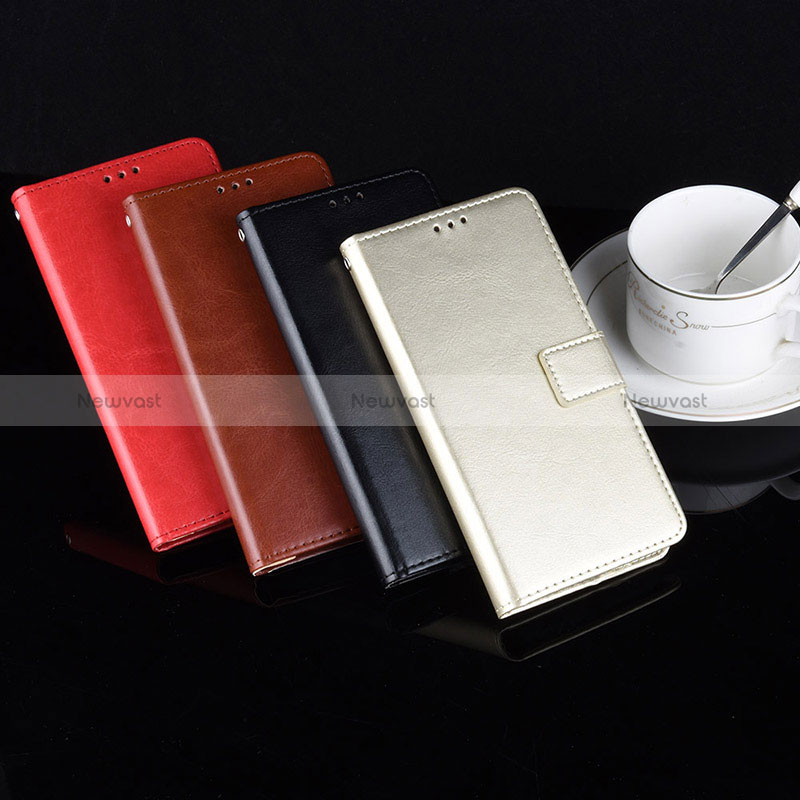 Leather Case Stands Flip Cover Holder BY5 for Samsung Galaxy S25 Ultra 5G