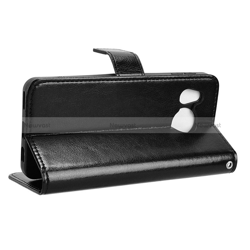 Leather Case Stands Flip Cover Holder BY5 for Sharp Aquos Sense8