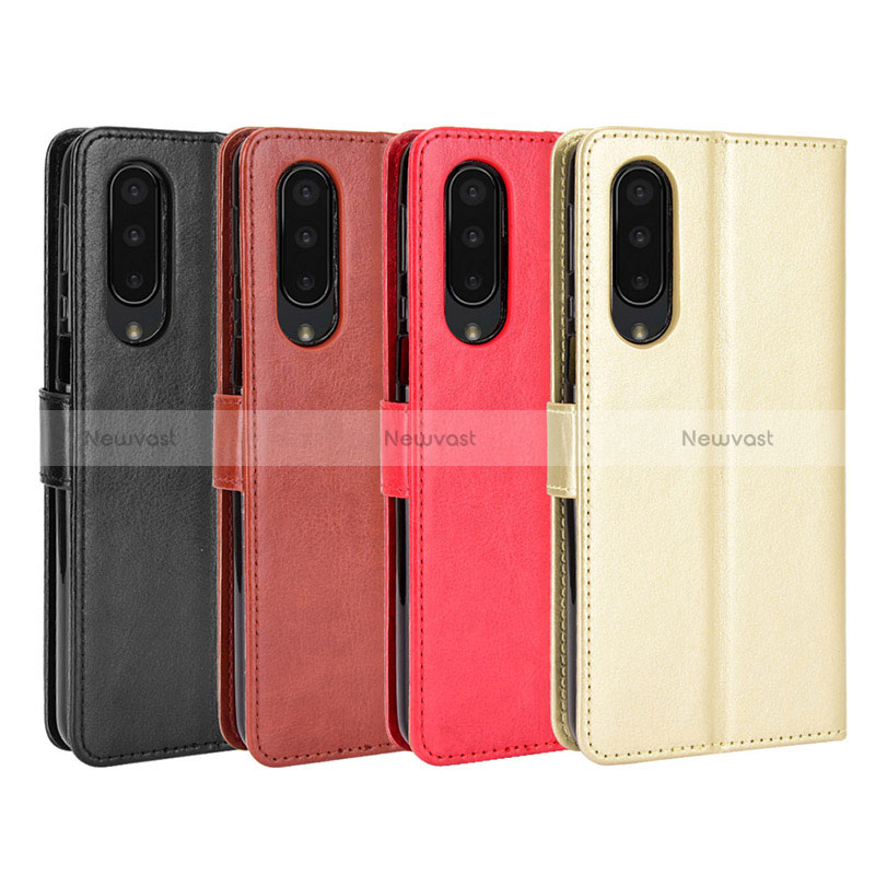 Leather Case Stands Flip Cover Holder BY5 for Sharp Aquos Zero5G basic