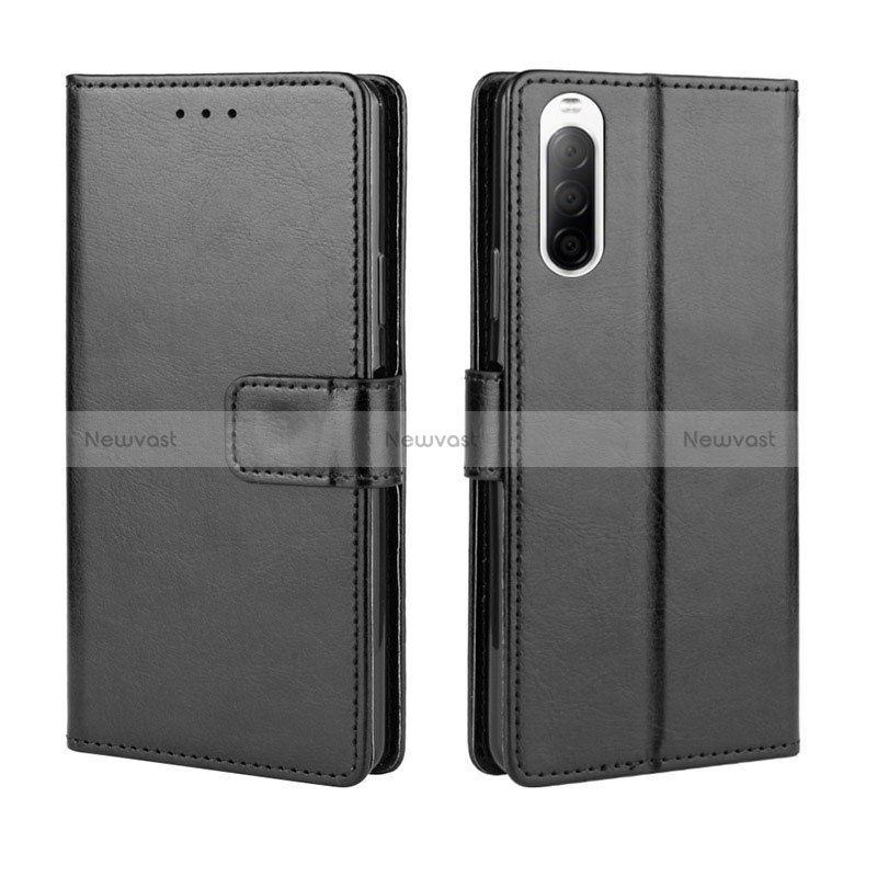 Leather Case Stands Flip Cover Holder BY5 for Sony Xperia 10 II