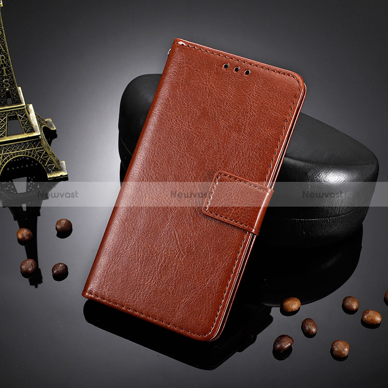 Leather Case Stands Flip Cover Holder BY5 for Vivo iQOO Z6 5G