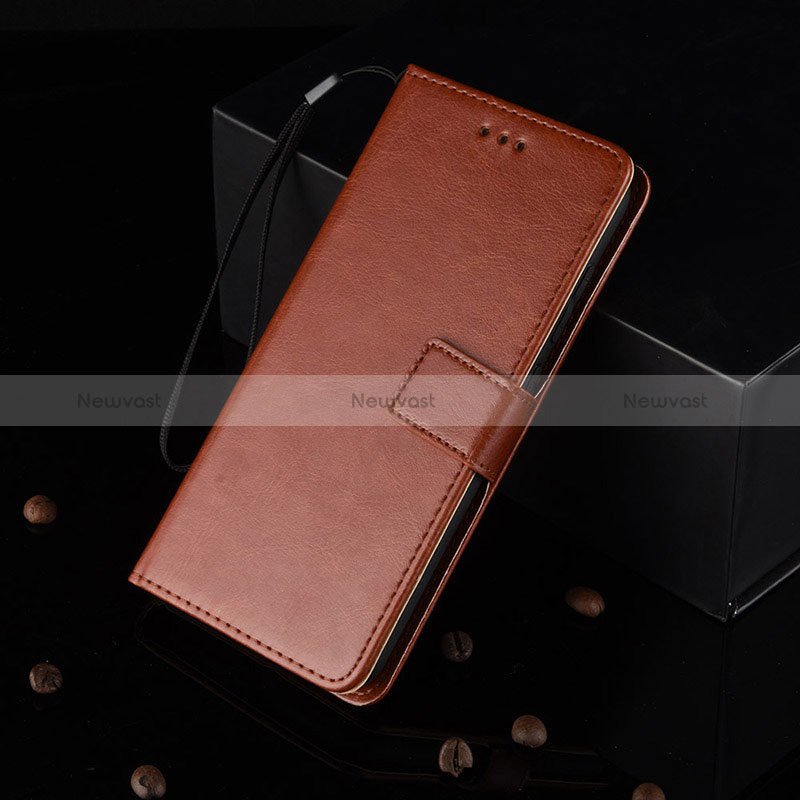 Leather Case Stands Flip Cover Holder BY5 for Vivo iQOO Z6 Pro 5G