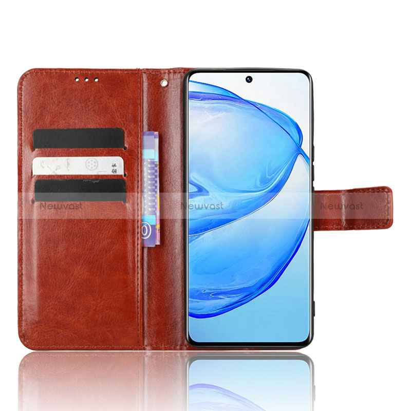 Leather Case Stands Flip Cover Holder BY5 for Vivo V25 Pro 5G
