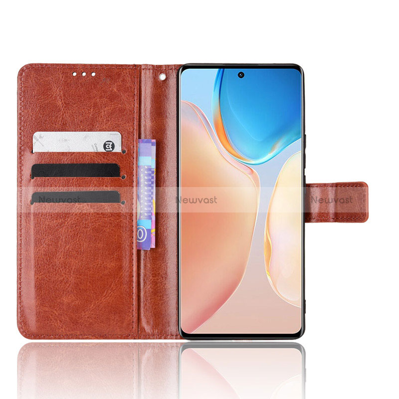 Leather Case Stands Flip Cover Holder BY5 for Vivo X70 Pro+ Plus 5G