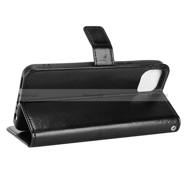 Leather Case Stands Flip Cover Holder BY5 for Wiko T10