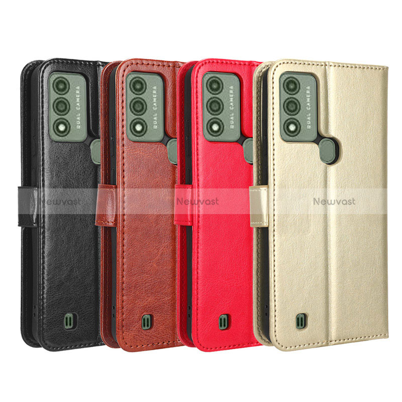 Leather Case Stands Flip Cover Holder BY5 for Wiko Voix