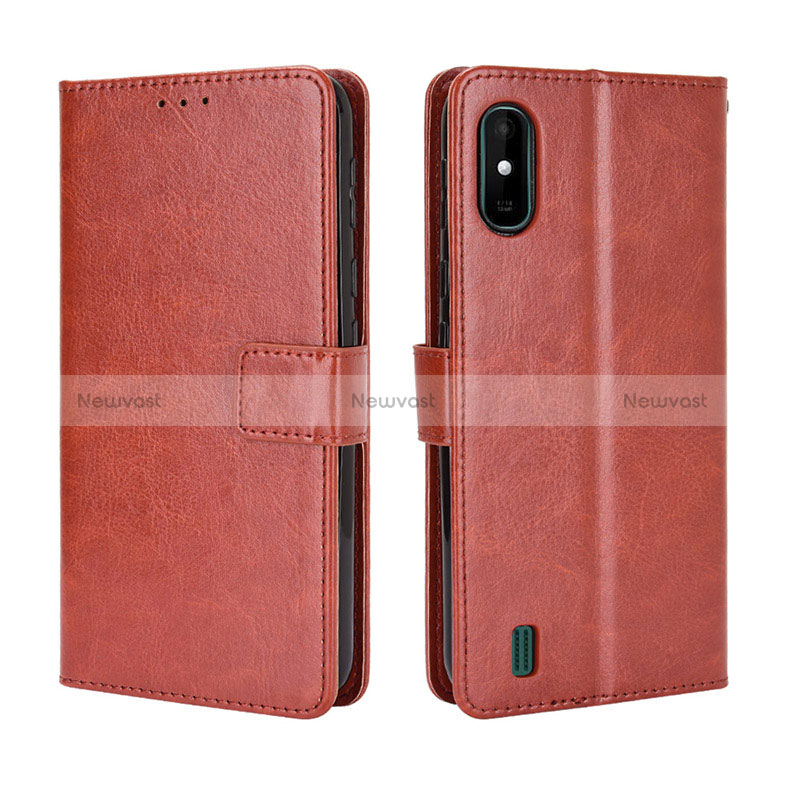 Leather Case Stands Flip Cover Holder BY5 for Wiko Y81