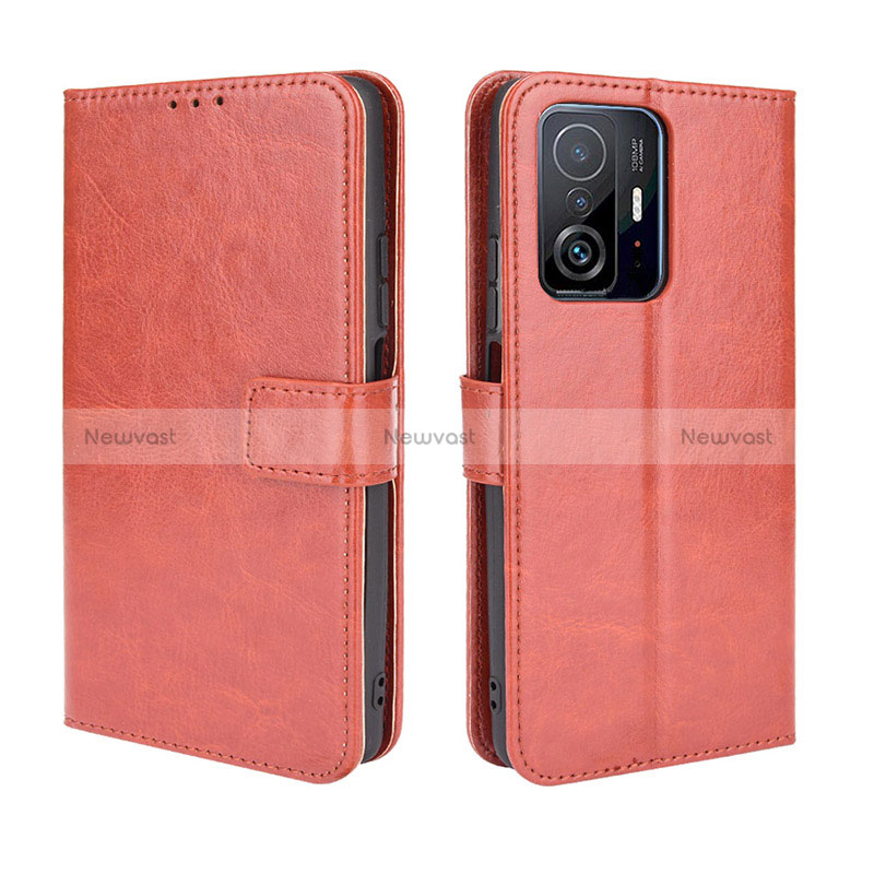 Leather Case Stands Flip Cover Holder BY5 for Xiaomi Mi 11T Pro 5G