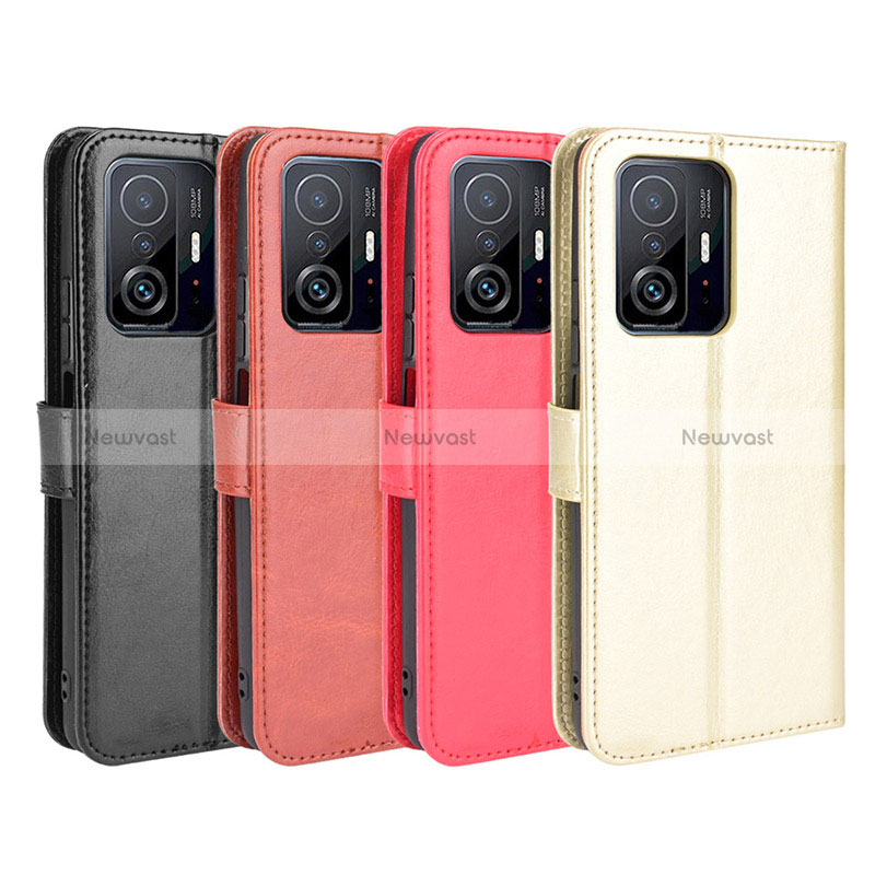 Leather Case Stands Flip Cover Holder BY5 for Xiaomi Mi 11T Pro 5G