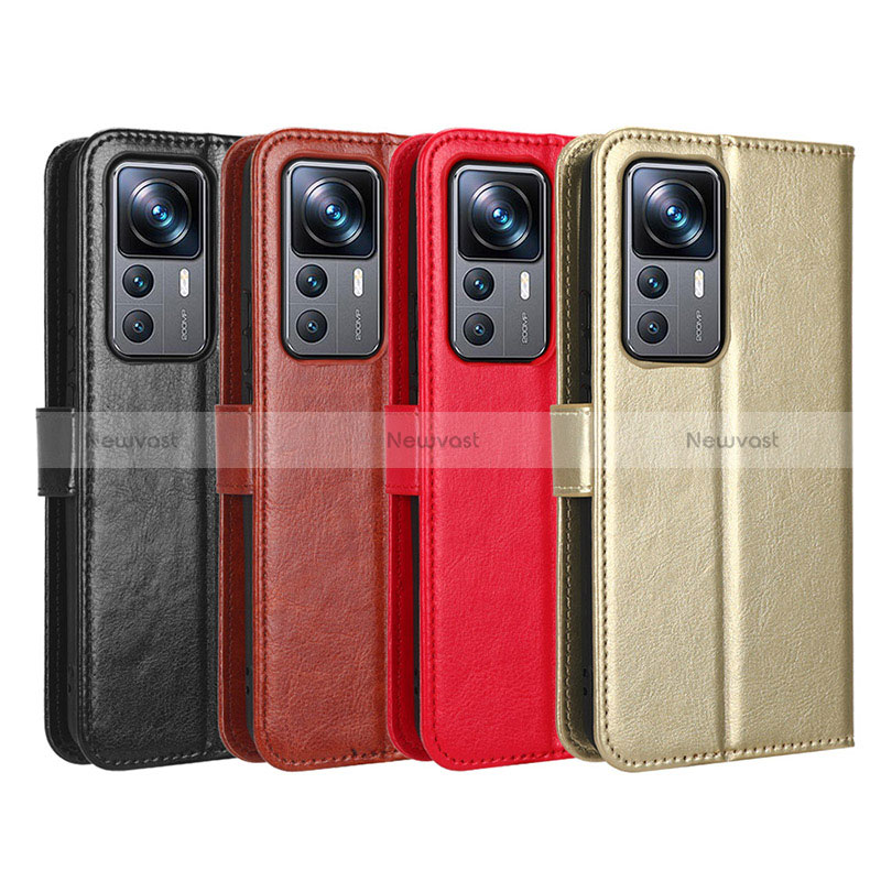 Leather Case Stands Flip Cover Holder BY5 for Xiaomi Mi 12T 5G