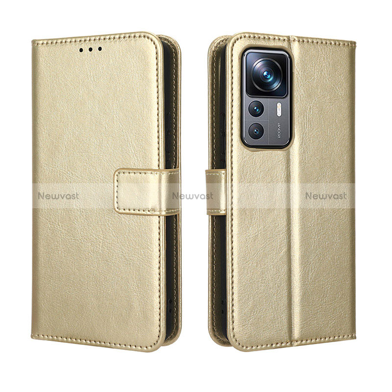 Leather Case Stands Flip Cover Holder BY5 for Xiaomi Mi 12T Pro 5G