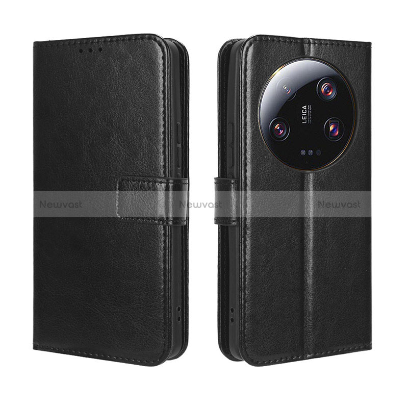 Leather Case Stands Flip Cover Holder BY5 for Xiaomi Mi 13 Ultra 5G