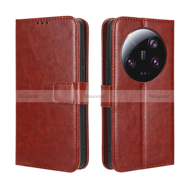 Leather Case Stands Flip Cover Holder BY5 for Xiaomi Mi 13 Ultra 5G