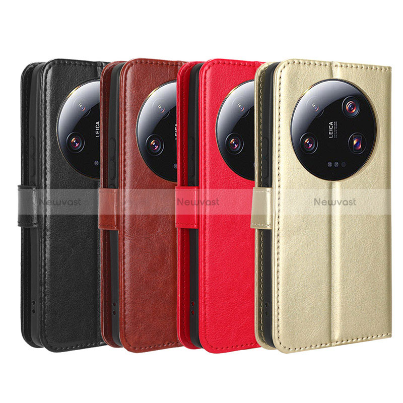 Leather Case Stands Flip Cover Holder BY5 for Xiaomi Mi 13 Ultra 5G