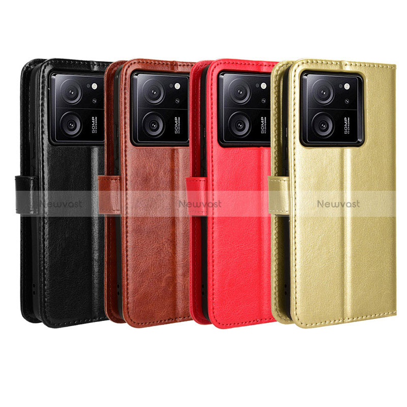 Leather Case Stands Flip Cover Holder BY5 for Xiaomi Mi 13T Pro 5G