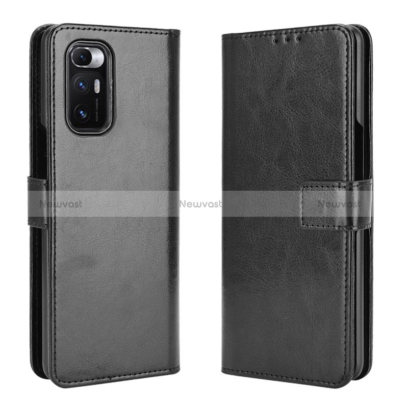 Leather Case Stands Flip Cover Holder BY5 for Xiaomi Mix Fold 5G Black