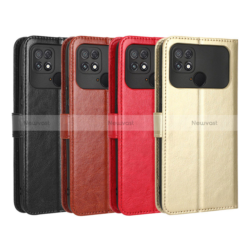 Leather Case Stands Flip Cover Holder BY5 for Xiaomi Poco C40