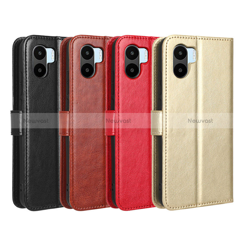 Leather Case Stands Flip Cover Holder BY5 for Xiaomi Poco C50