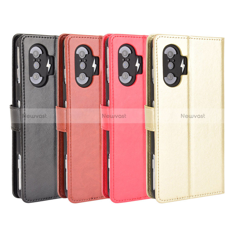 Leather Case Stands Flip Cover Holder BY5 for Xiaomi Poco F3 GT 5G