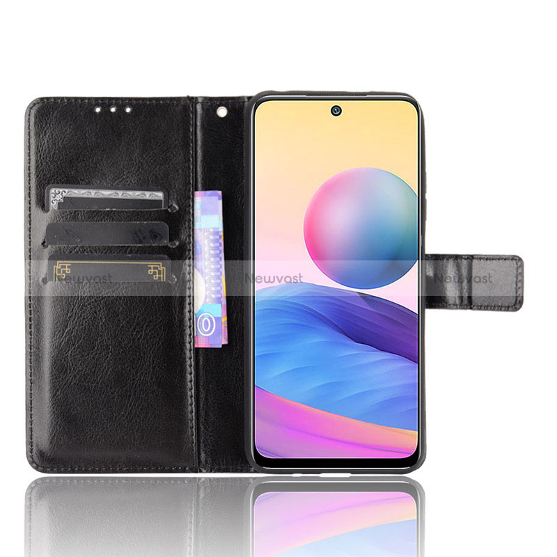 Leather Case Stands Flip Cover Holder BY5 for Xiaomi POCO M3 Pro 5G