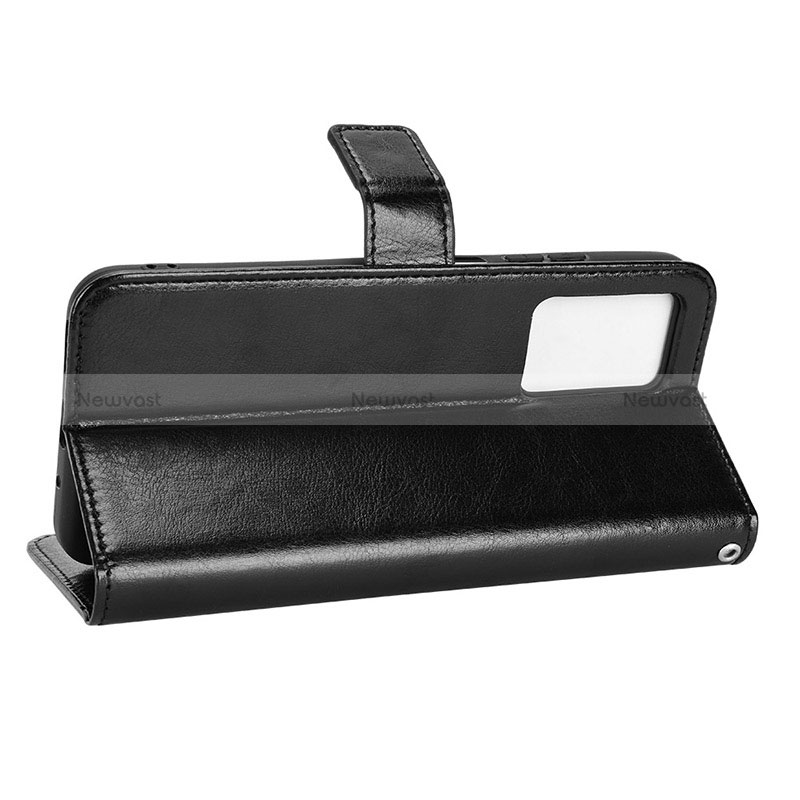 Leather Case Stands Flip Cover Holder BY5 for Xiaomi Redmi 10 5G