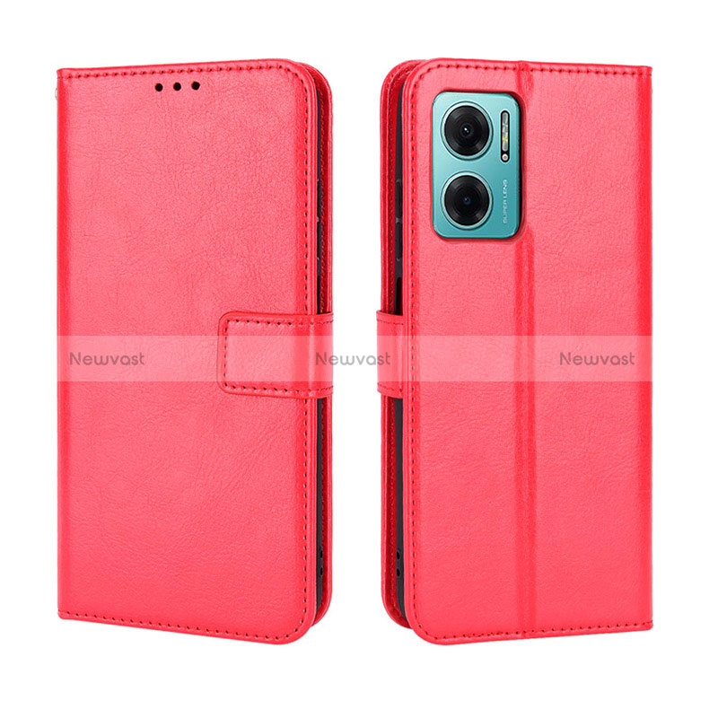 Leather Case Stands Flip Cover Holder BY5 for Xiaomi Redmi 10 5G