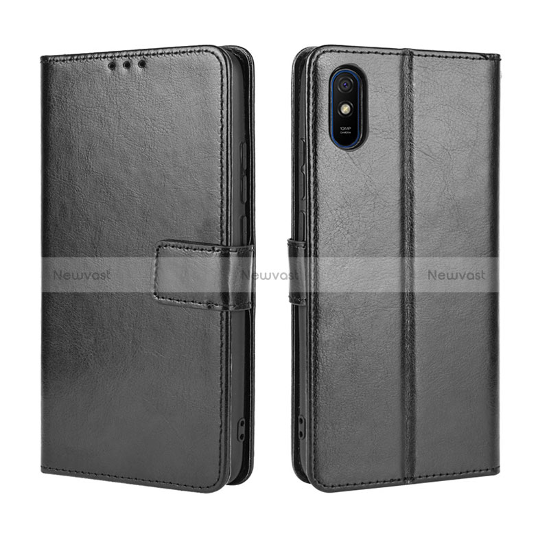 Leather Case Stands Flip Cover Holder BY5 for Xiaomi Redmi 9A