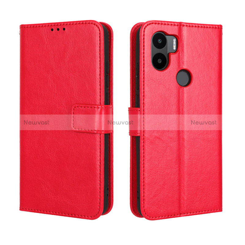 Leather Case Stands Flip Cover Holder BY5 for Xiaomi Redmi A1 Plus