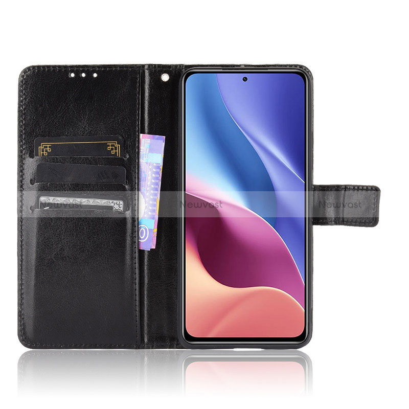 Leather Case Stands Flip Cover Holder BY5 for Xiaomi Redmi K40 Pro 5G