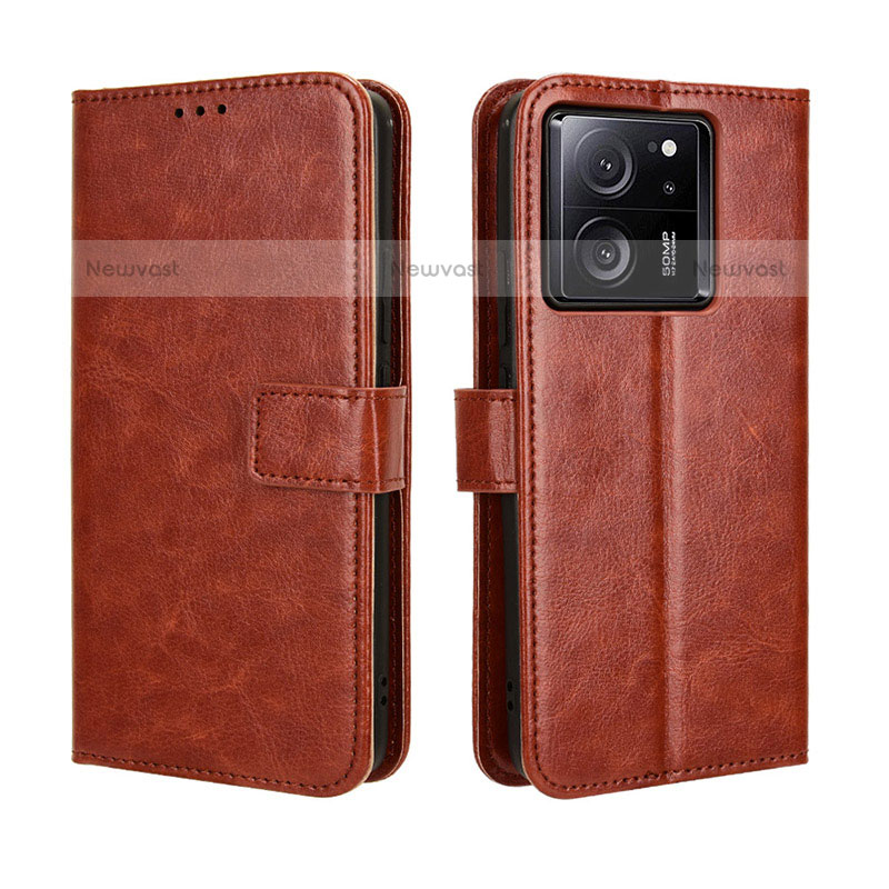 Leather Case Stands Flip Cover Holder BY5 for Xiaomi Redmi K60 Ultra 5G