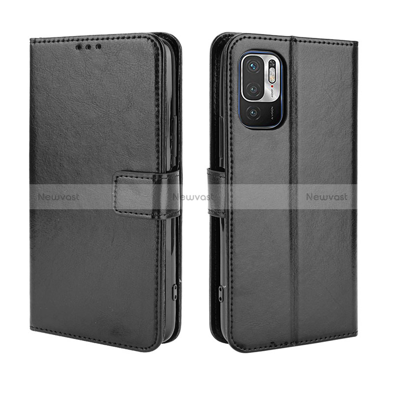 Leather Case Stands Flip Cover Holder BY5 for Xiaomi Redmi Note 10 JE 5G