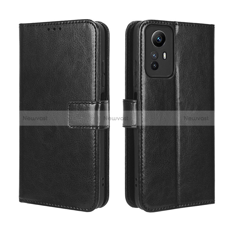 Leather Case Stands Flip Cover Holder BY5 for Xiaomi Redmi Note 12S