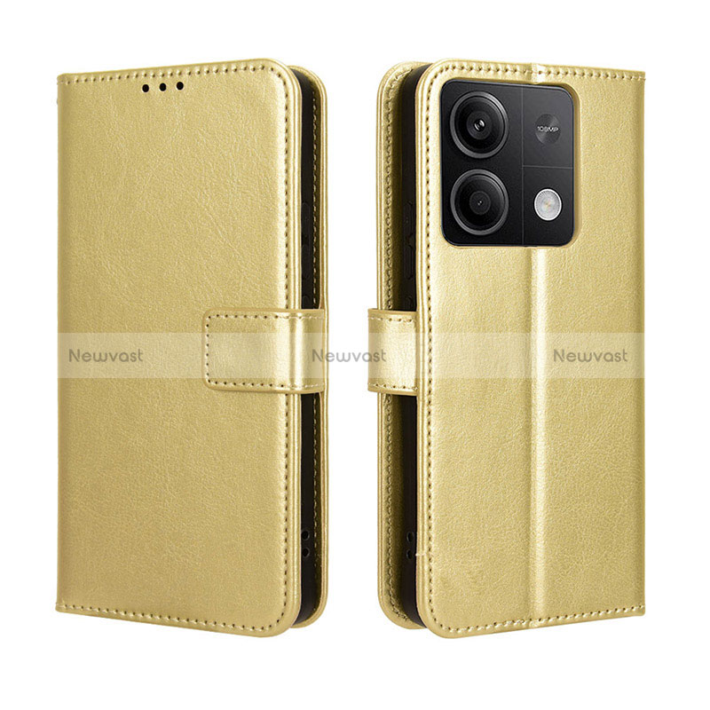 Leather Case Stands Flip Cover Holder BY5 for Xiaomi Redmi Note 13 5G