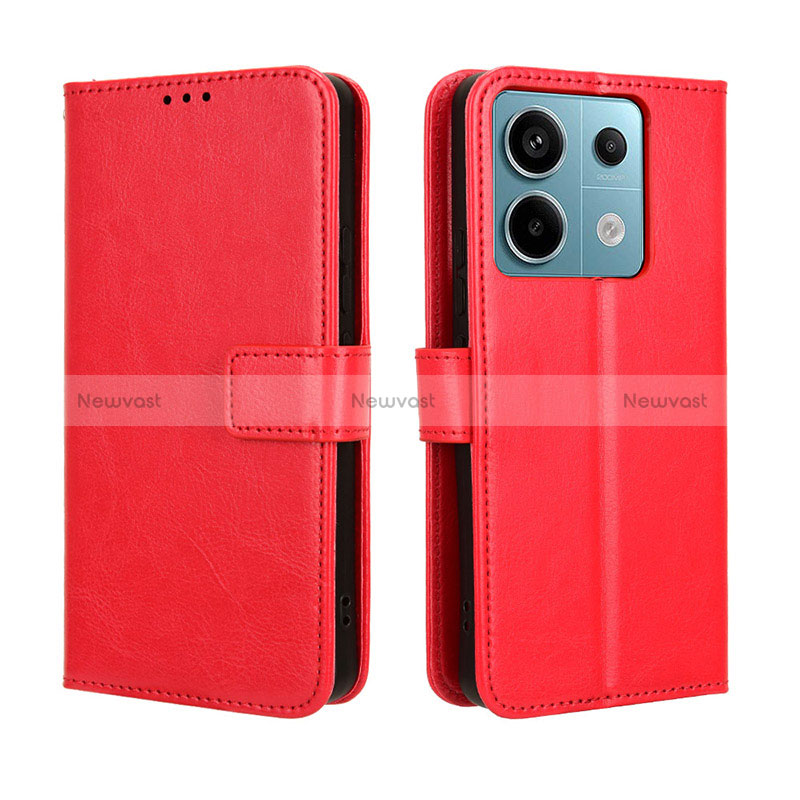 Leather Case Stands Flip Cover Holder BY5 for Xiaomi Redmi Note 13 Pro 5G