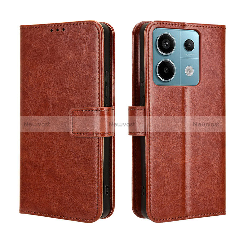 Leather Case Stands Flip Cover Holder BY5 for Xiaomi Redmi Note 13 Pro 5G