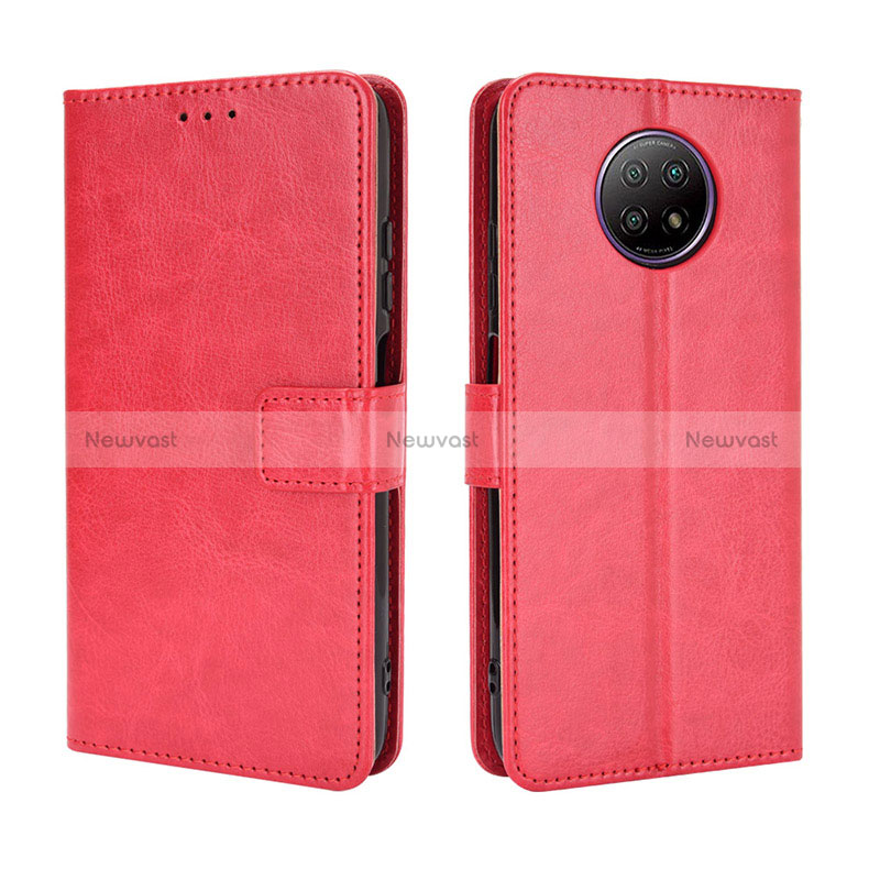 Leather Case Stands Flip Cover Holder BY5 for Xiaomi Redmi Note 9 5G