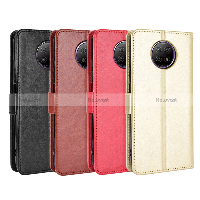 Leather Case Stands Flip Cover Holder BY5 for Xiaomi Redmi Note 9 5G