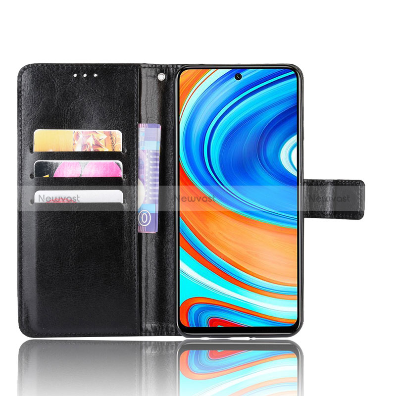 Leather Case Stands Flip Cover Holder BY5 for Xiaomi Redmi Note 9 Pro Max