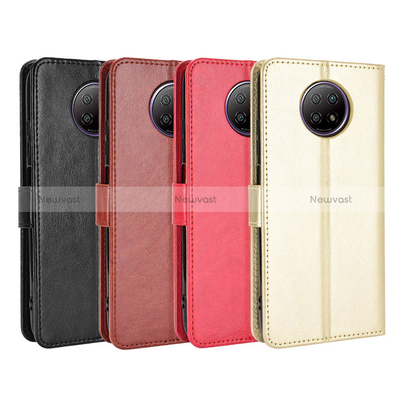 Leather Case Stands Flip Cover Holder BY5 for Xiaomi Redmi Note 9T 5G