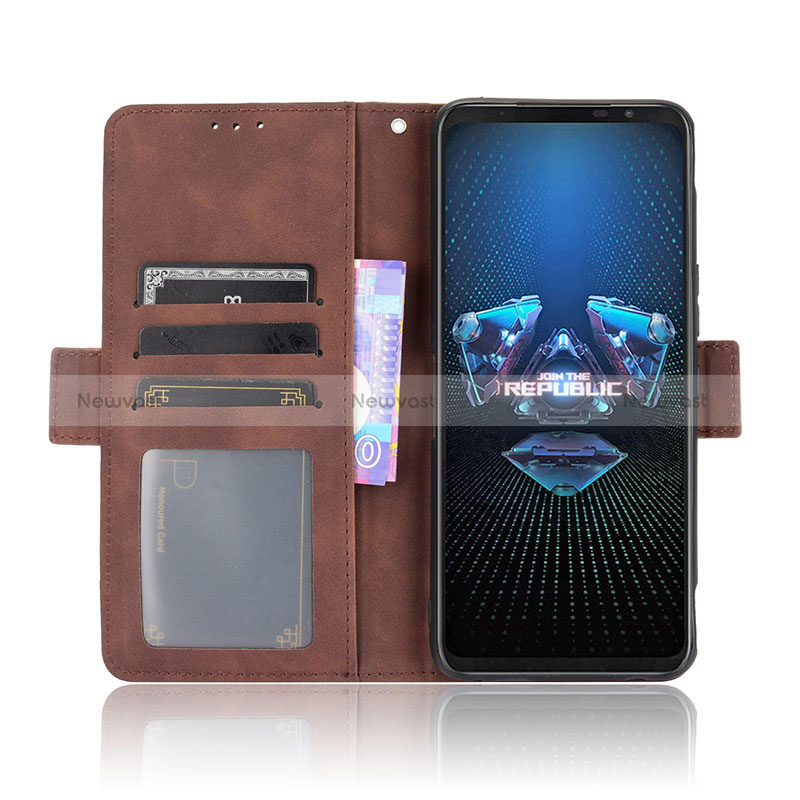 Leather Case Stands Flip Cover Holder BY6 for Asus ROG Phone 5 Ultimate